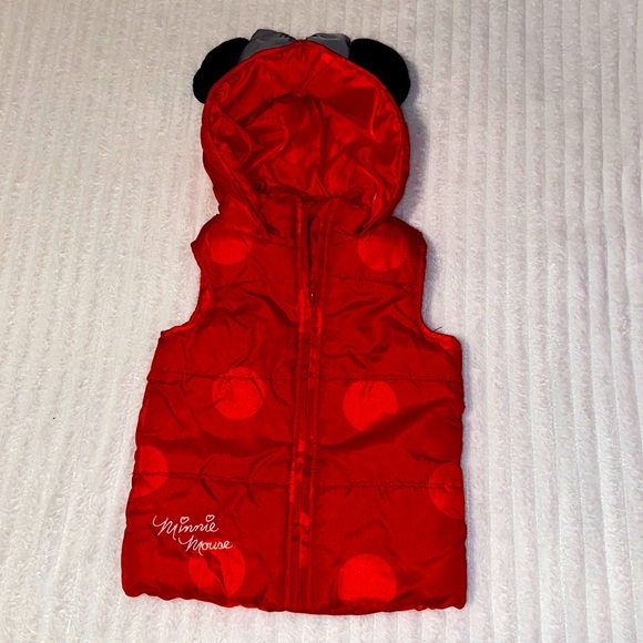 Minnie Mouse puffy vest - Picture 1 of 5